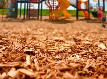 this is playground mulch