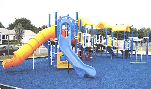 a playground installation