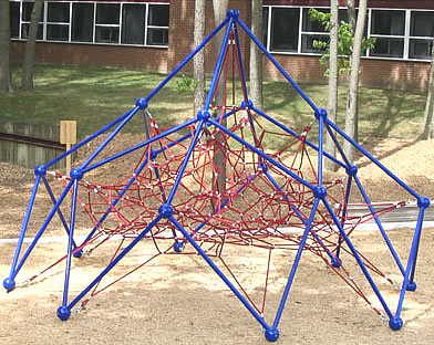 this is a net climber for playground